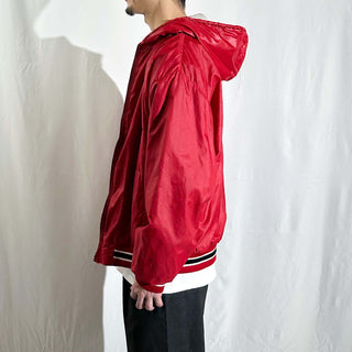 90's "made in USA" Russell フーデッド リップストップ シェル ジャケット