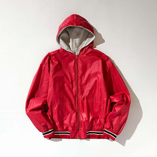 90's "made in USA" Russell フーデッド リップストップ シェル ジャケット