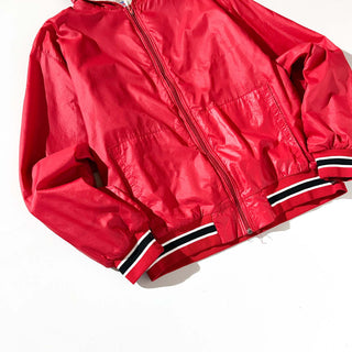 90's "made in USA" Russell フーデッド リップストップ シェル ジャケット