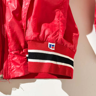 90's "made in USA" Russell フーデッド リップストップ シェル ジャケット