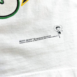 90's "made in USA" changes Betty Boop キャラクター リンクプリント Tシャツ