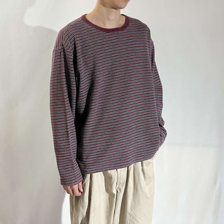 90's～00's ROUTE 66 ボーダー ニット カットソー