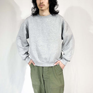 90's "made in USA" Russell 無地 グレー スウェット シャツ