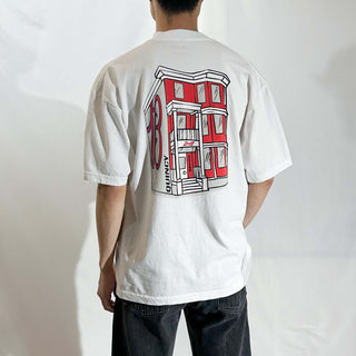 00's "made in USA" Budweiser 両面プリント Tシャツ