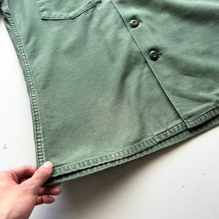 60's U.S.ARMY OG-107 カスタム ユーティリティー S/Sシャツ