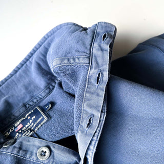 90's POLO sport ハーフボタン 比翼 スウェット シャツ