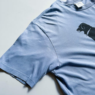90's～00's The Black Dog アニマル 両面プリント Tシャツ