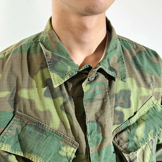 60's U.S.ARMY ERDL 5thタイプ ジャングルファティーグ ジャケット (MEDIUM-REGULAR)