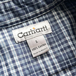00's carhartt チェック ボタンダウン L/Sシャツ