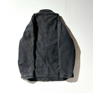 ～00's Carhartt 裏ボア ダブルジップ ダック ワーク ジャケット (ブラック)
