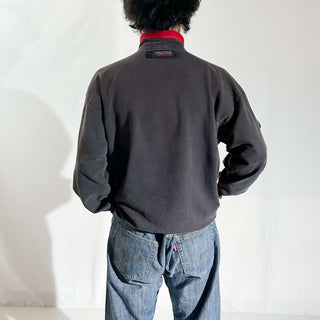 90's NAUTICA competition 切替 ハーフジップ スウェット シャツ