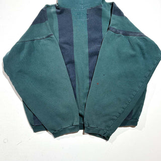 90's "made in USA" e.n.u.f. ヘンリーネック スウェット パーカ