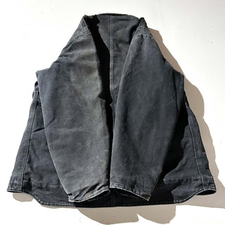 ～00's Carhartt 裏ボア ダブルジップ ダック ワーク ジャケット (ブラック)