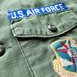 60's U.S.ARMY OG-107 カスタム ユーティリティー S/Sシャツ