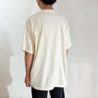 90's "made in USA" FRUIT OF THE LOOM イラストマップ プリント Tシャツ