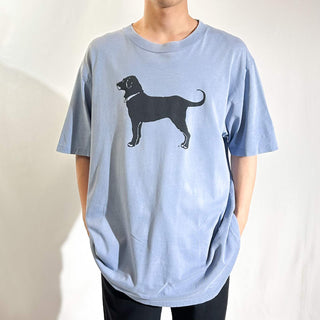 90's～00's The Black Dog アニマル 両面プリント Tシャツ