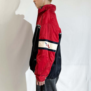 90's polo sport キルティング ナイロン ジャケット