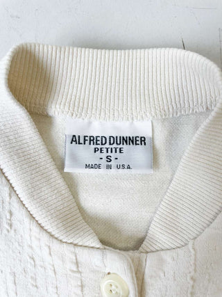"made in USA" ALFRED DUNNER 総柄 ヘンリーネック S/S トップス
