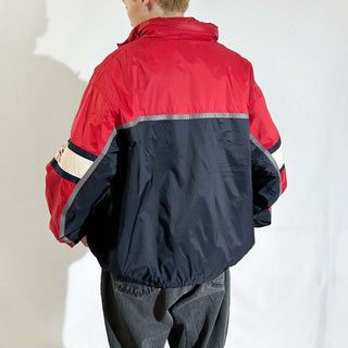 90's polo sport キルティング ナイロン ジャケット