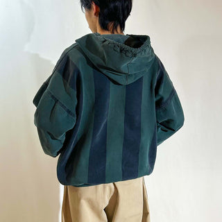 90's "made in USA" e.n.u.f. ヘンリーネック スウェット パーカ