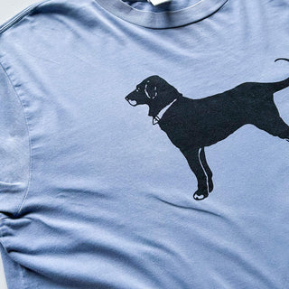 90's～00's The Black Dog アニマル 両面プリント Tシャツ