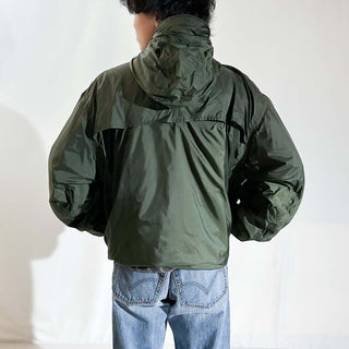 90's Cabela's ダブルジップ ドローコード ナイロン ジャケット