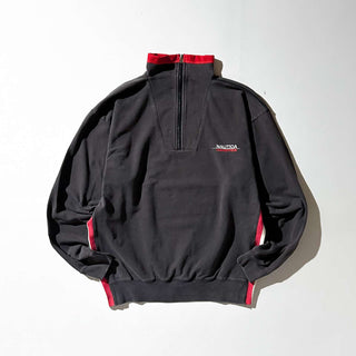 90's NAUTICA competition 切替 ハーフジップ スウェット シャツ