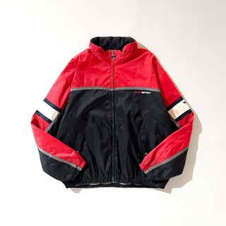 90's polo sport キルティング ナイロン ジャケット