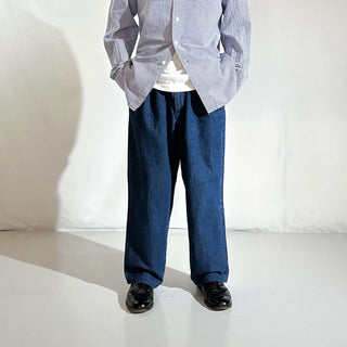90's KING SIZE ワイド デニム スラックス