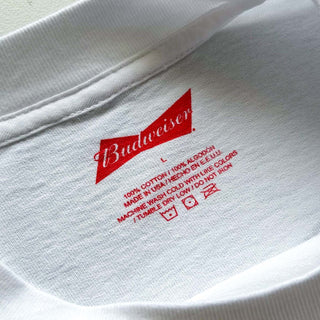00's "made in USA" Budweiser 両面プリント Tシャツ