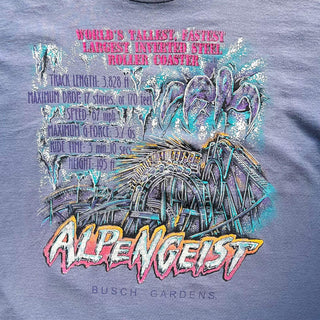 90's～ "made in USA" GILDAN "ALPENGEIST" フェード プリント Tシャツ