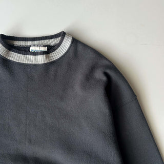 90's "made in USA" DISCUS リブ切替 無地 スウェット