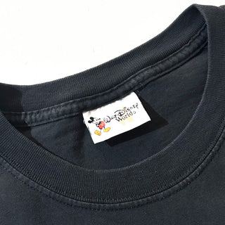 00's Walt Disney World "fantasia" ミッキー キャラクター プリント Tシャツ