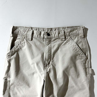 Carhartt オフホワイト ペインター ショーツ