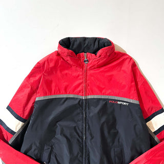 90's polo sport キルティング ナイロン ジャケット