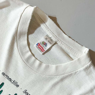 90's "made in USA" FRUIT OF THE LOOM "TEXAS" パターン アート Tシャツ