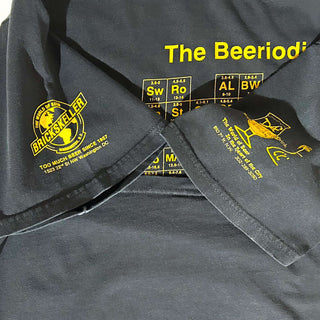 00's GILDAN "The Beeriodic Table" パロディ プリント Tシャツ