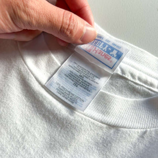90's Hanes "Who's Who... in the Zoo!" アニマル 両面プリント Tシャツ