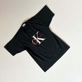 90's "Calvin Klein bootleg" 刺繍 ロゴ Tシャツ