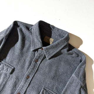 90's～00's ST.JOHN'S BAY グレー フランネル L/S シャツ