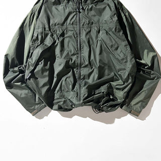 90's Cabela's ダブルジップ ドローコード ナイロン ジャケット
