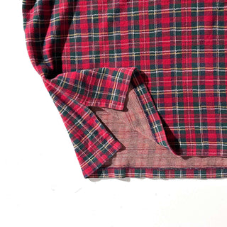 80's～90's OLD RALPH LAUREN タータンチェック S/Sポロシャツ