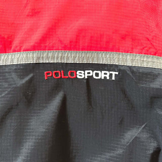 90's polo sport キルティング ナイロン ジャケット
