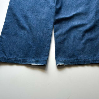 90's KING SIZE ワイド デニム スラックス