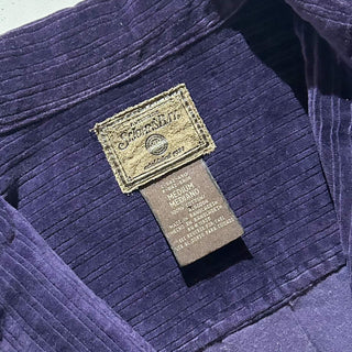 00's ST.JOHN'S BAY コーデュロイ フルジップ L/Sシャツ