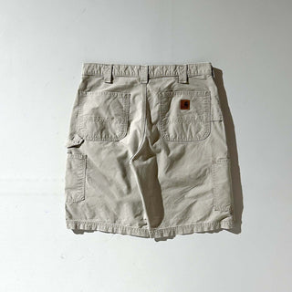 Carhartt オフホワイト ペインター ショーツ