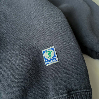 90's "made in USA" DISCUS リブ切替 無地 スウェット