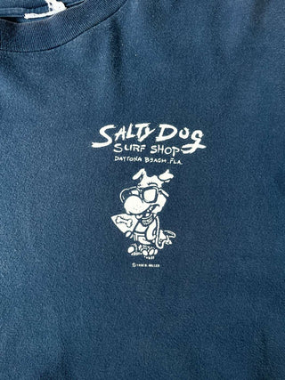 90's SALTY DOG SARF SHOP バックプリント Tシャツ