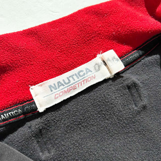 90's NAUTICA competition 切替 ハーフジップ スウェット シャツ