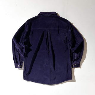 00's ST.JOHN'S BAY コーデュロイ フルジップ L/Sシャツ